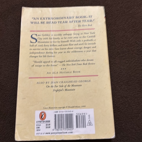 My side of the mountain paperback book by Jean craigheas George - Picture 2 of 3